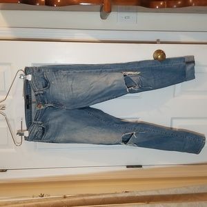 J BRAND Boyfriend, Jake Landslide Jeans size 26, ripped, 29" inseam